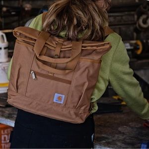 CARHARTT Convertible, Durable Tote Bag with Adjustable Backpack Straps